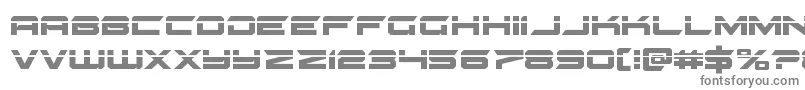 gypsykillerlaser Font – Gray Fonts on White Background