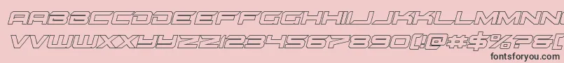 More about gypsykilleroutital Font gypsykilleroutital Font – Black Fonts on Pink Background