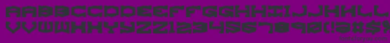 fuente gyroresh – Fuentes Negras Sobre Fondo Morado