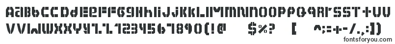 HabeshaSTENCIL Font – Fonts for Autocad