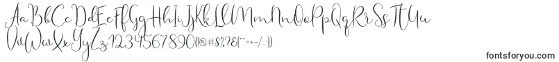 Шрифт Haertbel Script – рукописные шрифты