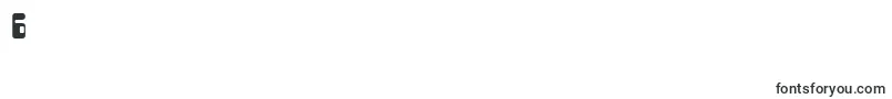 Haike boldreg Font – Fonts for Digit 6