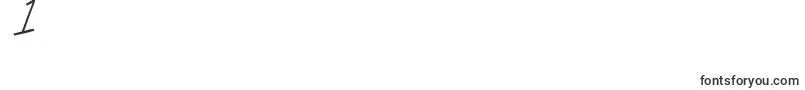 Halana Font – Fonts for Digit 1