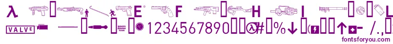 halflife2 Font – Purple Fonts