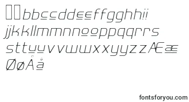 Hall Fetica Upper Decompose It font – danish Fonts