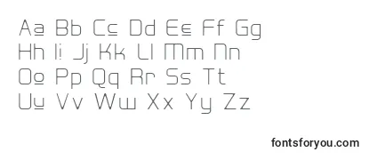 Hall Fetica Upper Decompose Font