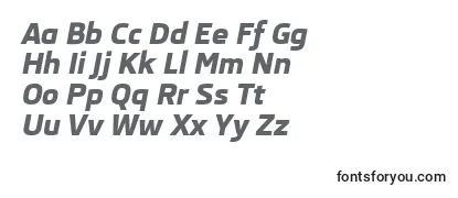 SkodaProExtraboldItalic Font