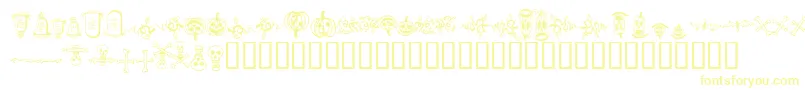 halloween borders Font – Yellow Fonts