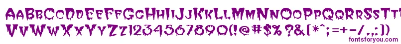 Halloween Font – Purple Fonts