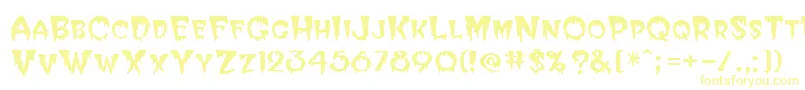 Halloween Font – Yellow Fonts