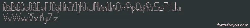 halusinasi penuh Font – Pink Fonts on Black Background