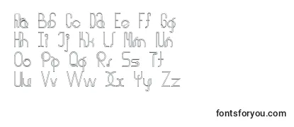Обзор шрифта Halusinasi penuh
