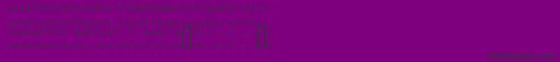 HAMMK    Font – Black Fonts on Purple Background