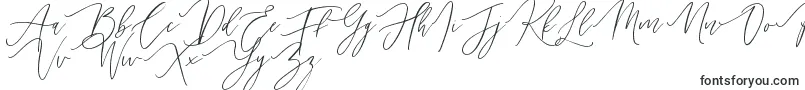 Czcionka Handita – czcionki kaligraficzne