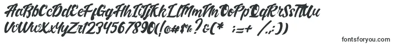 Шрифт Handletterink – надписи красивыми шрифтами