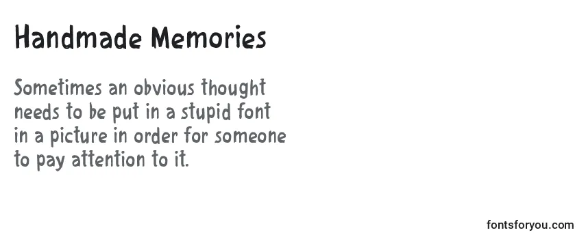 Шрифт Handmade Memories