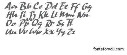HandStrike Font