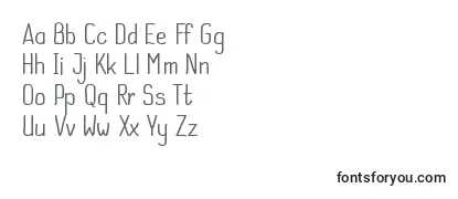 Handwritten Sans -fontin tarkastelu