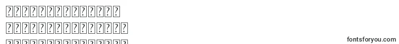 Handypot-Schriftart – nepalesische Schriften