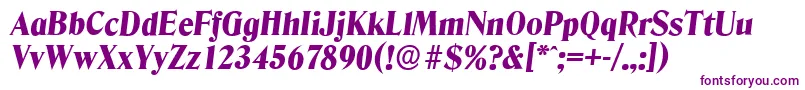 DenverserialHeavyItalicフォントについての詳細 フォントDenverserialHeavyItalic – 紫色のフォント