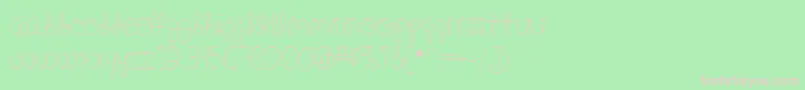 Más sobre la fuente Happy Birthday, Baby fuente Happy Birthday, Baby – Fuentes Rosadas Sobre Fondo Verde