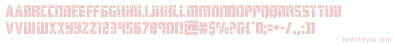hardscience Font – Pink Fonts on White Background