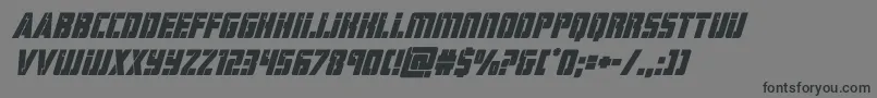More about hardscienceboldsuperital Font hardscienceboldsuperital Font – Black Fonts on Gray Background