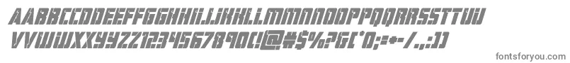 Шрифт hardscienceboldsuperital – серые шрифты