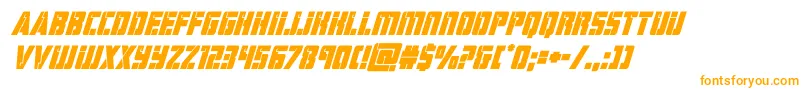 hardscienceboldsuperital Font – Orange Fonts