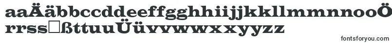 EvitacondensedRegular Font – German Fonts