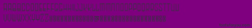 Więcej informacji o czcionce HARLEY Thin Czcionka HARLEY Thin – czarne czcionki na fioletowym tle