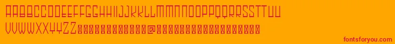 More about HARLEY Thin Font HARLEY Thin Font – Red Fonts on Orange Background