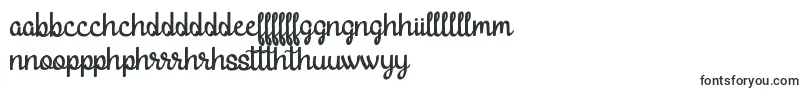 Шрифт Harton Regular – валлийские шрифты
