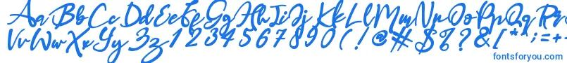 Haruka Font – Blue Fonts