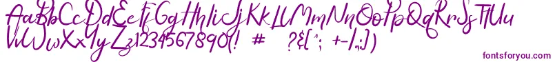 Hasella Font – Purple Fonts