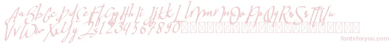 hastagrampersonal-Schriftart – Rosa Schriften