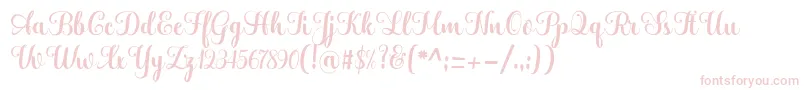 Hatachi Font – Pink Fonts