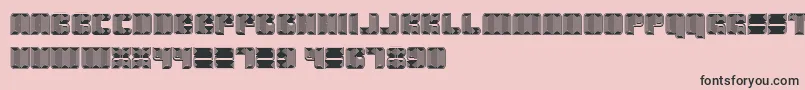 Havana Font – Black Fonts on Pink Background
