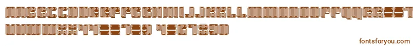 Havana Font – Brown Fonts on White Background