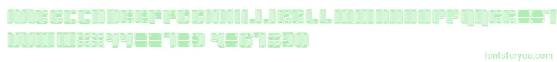 Havana Font – Green Fonts on White Background