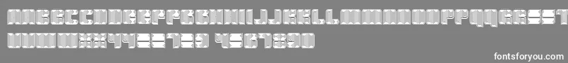 Havana Font – White Fonts on Gray Background