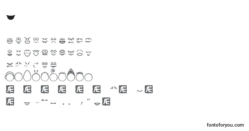 Hdmaker (129180)フォント–アルファベット、数字、特殊文字