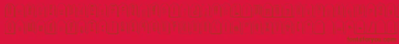 More about HE       Font HE       Font – Brown Fonts on Red Background