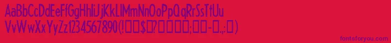 More about HEADTH   Font HEADTH   Font – Purple Fonts on Red Background