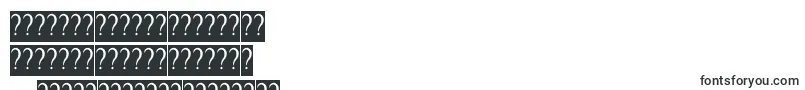 HEART SHAPED Inverse Font – Uighur Fonts