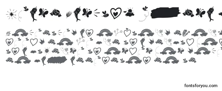 Schriftart Heart Warming Extra Font by Situjuh 7NTypes
