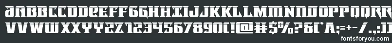 Шрифт Lifeforcelaser – белые шрифты