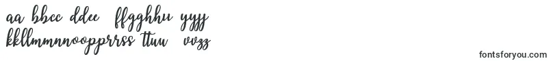 Шрифт Hearted Script – литовские шрифты