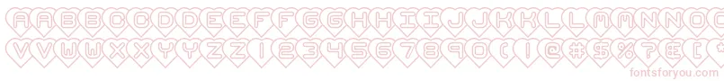 hearts brk Font – Pink Fonts