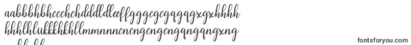 Hearty Script-fontti – zulun fontit